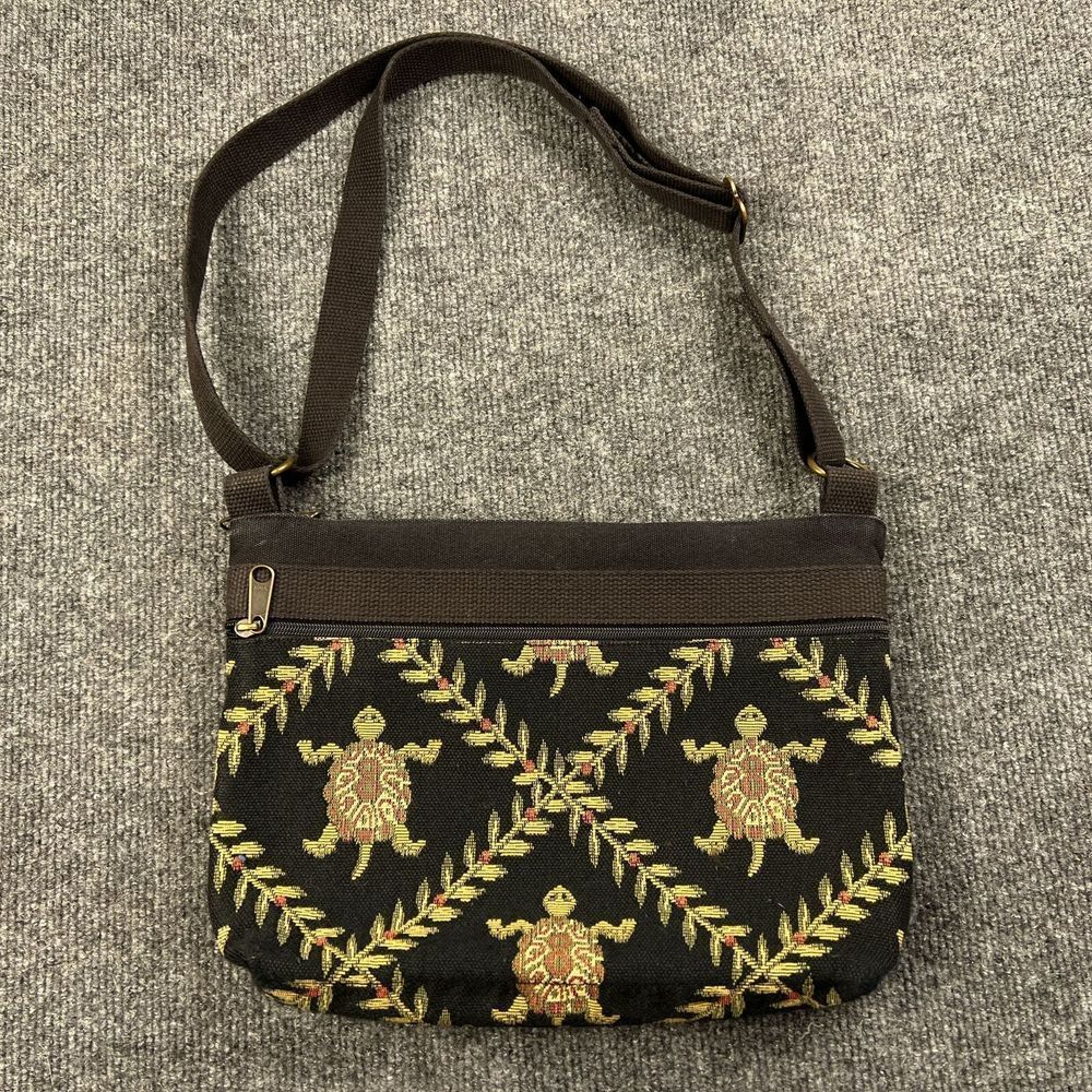 My Maine Bag Bangor Shoulder Purse Turtles Zippered Adjustable Strap‎ Crossbody